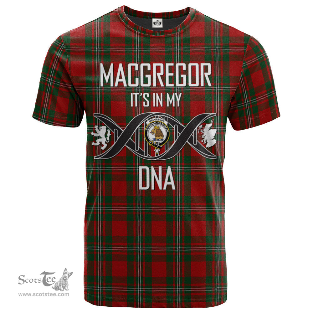 Scottish MacGregor Its In My DNA Plaid Family Crest Tartan T Shirt Scottish Plaid Tartan Plaid - ScotsTee - scotstee.com