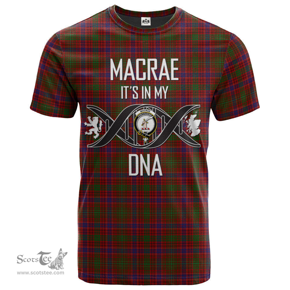 Scottish MacRae Prince Its In My DNA Plaid Family Crest Tartan T Shirt Scottish Plaid Tartan Plaid - ScotsTee - scotstee.com