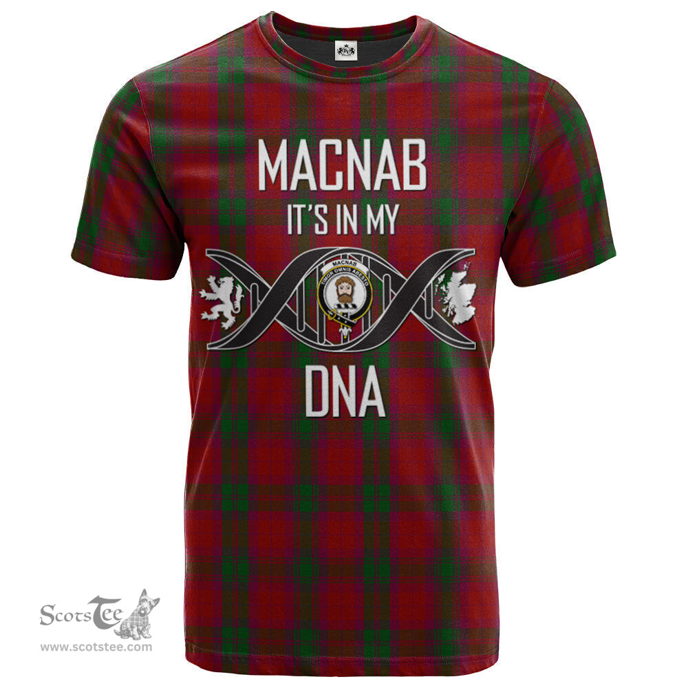 Scottish MacNab 01 Its In My DNA Plaid Family Crest Tartan T Shirt Scottish Plaid Tartan Plaid - ScotsTee - scotstee.com