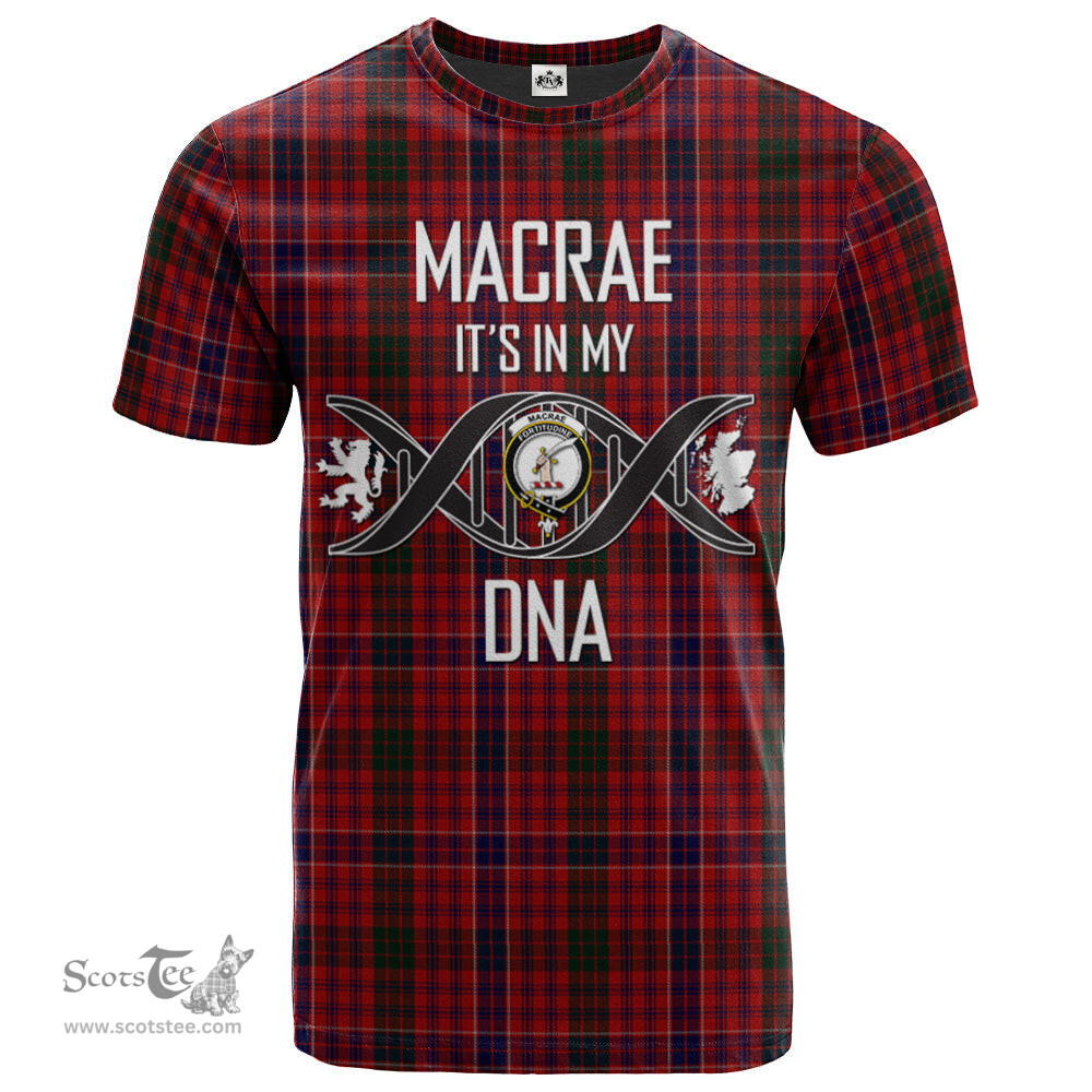 Scottish MacRae of Conchra 01 Its In My DNA Plaid Family Crest Tartan T Shirt Scottish Plaid Tartan Plaid - ScotsTee - scotstee.com