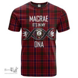 Scottish MacRae of Conchra 01 Its In My DNA Plaid Family Crest Tartan T Shirt Scottish Plaid Tartan Plaid - ScotsTee - scotstee.com