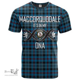 Scottish MacCorquodale Its In My DNA Plaid Family Crest Tartan T Shirt Scottish Plaid Tartan Plaid - ScotsTee - scotstee.com