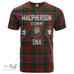 Scottish MacPherson 06 Its In My DNA Plaid Family Crest Tartan T Shirt Scottish Plaid Tartan Plaid - ScotsTee - scotstee.com