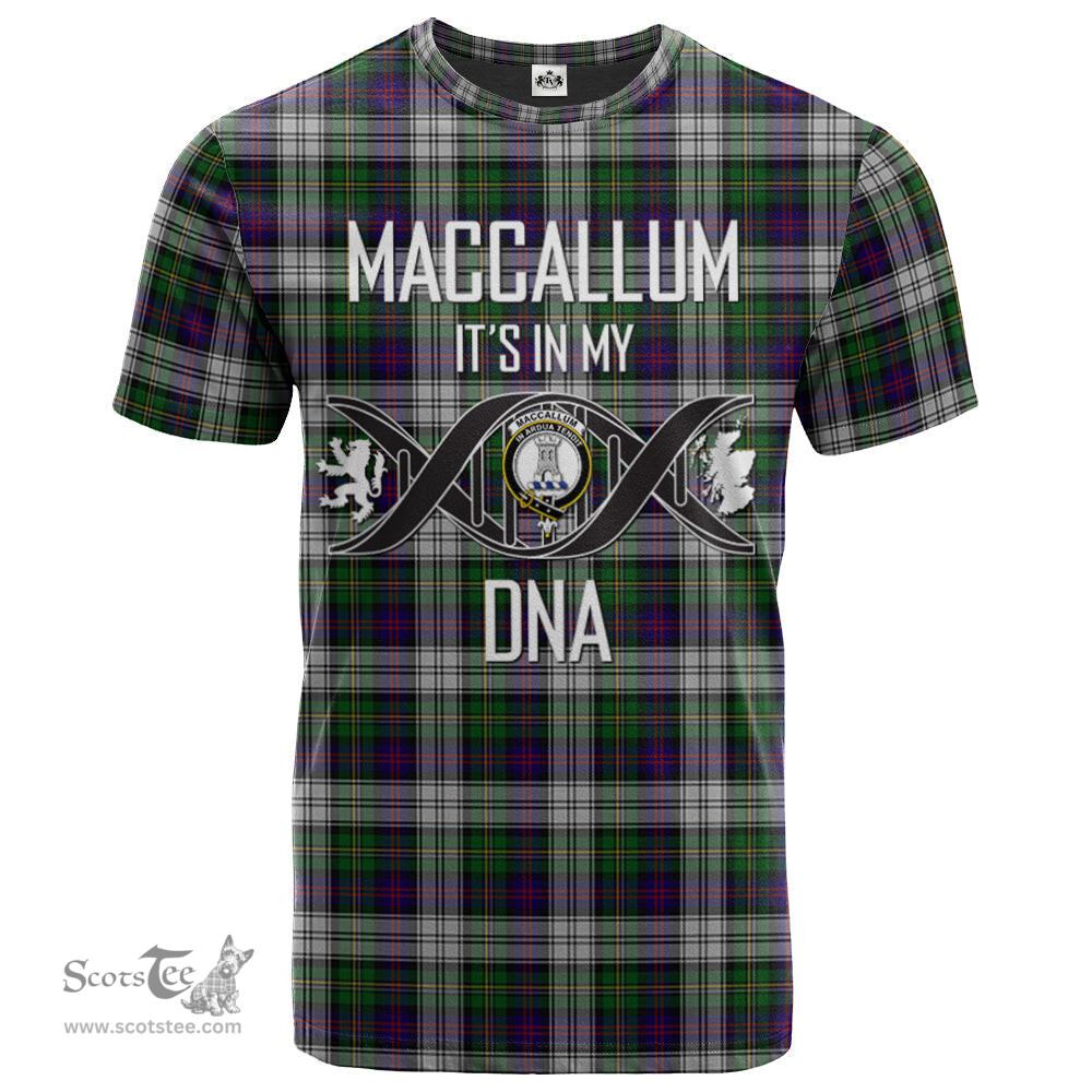 Scottish MacCallum (Malcolm) Dress 01 Its In My DNA Plaid Family Crest Tartan T Shirt Scottish Plaid Tartan Plaid - ScotsTee - scotstee.com
