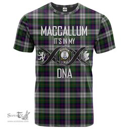 Scottish MacCallum (Malcolm) Dress 01 Its In My DNA Plaid Family Crest Tartan T Shirt Scottish Plaid Tartan Plaid - ScotsTee - scotstee.com