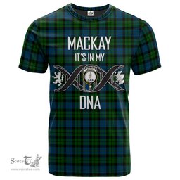 Scottish MacKay Modern Its In My DNA Plaid Family Crest Tartan T Shirt Scottish Plaid Tartan Plaid - ScotsTee - scotstee.com