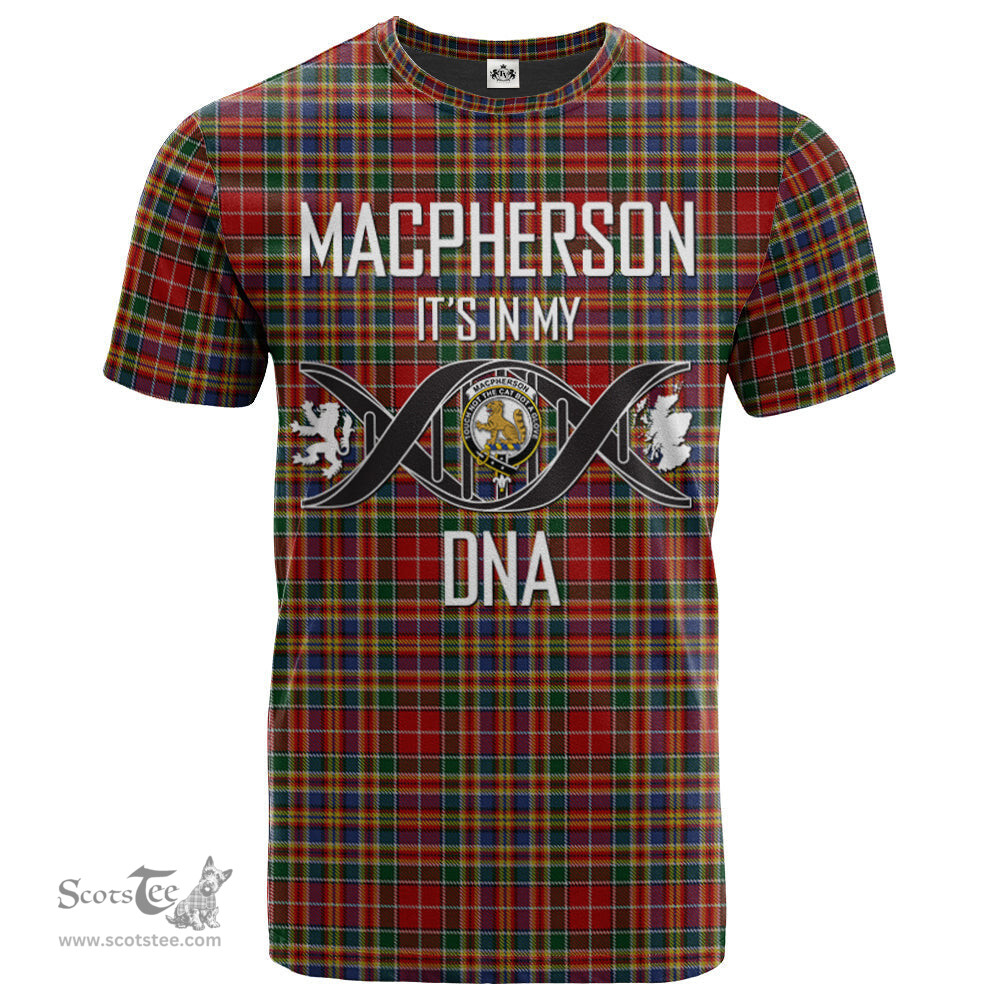 Scottish MacPherson 3 Its In My DNA Plaid Family Crest Tartan T Shirt Scottish Plaid Tartan Plaid - ScotsTee - scotstee.com