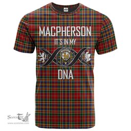 Scottish MacPherson 3 Its In My DNA Plaid Family Crest Tartan T Shirt Scottish Plaid Tartan Plaid - ScotsTee - scotstee.com