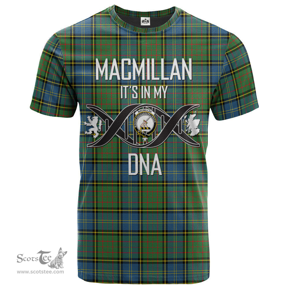 Scottish MacMillan Hunting Ancient Its In My DNA Plaid Family Crest Tartan T Shirt Scottish Plaid Tartan Plaid - ScotsTee - scotstee.com