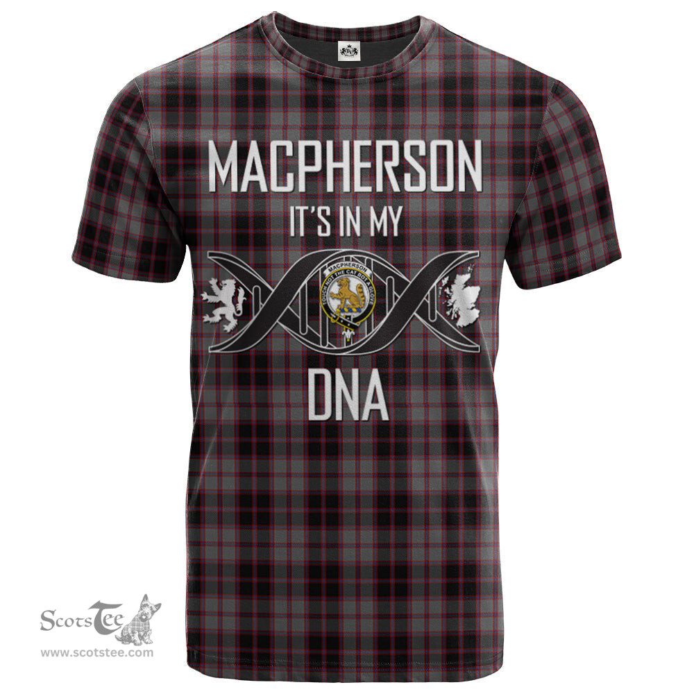 Scottish MacPherson Hunting Its In My DNA Plaid Family Crest Tartan T Shirt Scottish Plaid Tartan Plaid - ScotsTee - scotstee.com