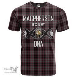 Scottish MacPherson Hunting Its In My DNA Plaid Family Crest Tartan T Shirt Scottish Plaid Tartan Plaid - ScotsTee - scotstee.com