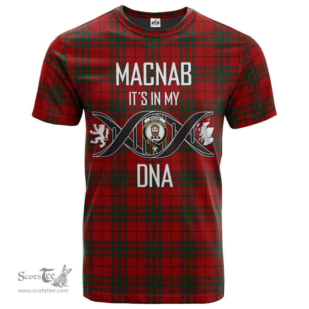Scottish MacNab Its In My DNA Plaid Family Crest Tartan T Shirt Scottish Plaid Tartan Plaid - ScotsTee - scotstee.com