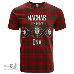 Scottish MacNab Its In My DNA Plaid Family Crest Tartan T Shirt Scottish Plaid Tartan Plaid - ScotsTee - scotstee.com
