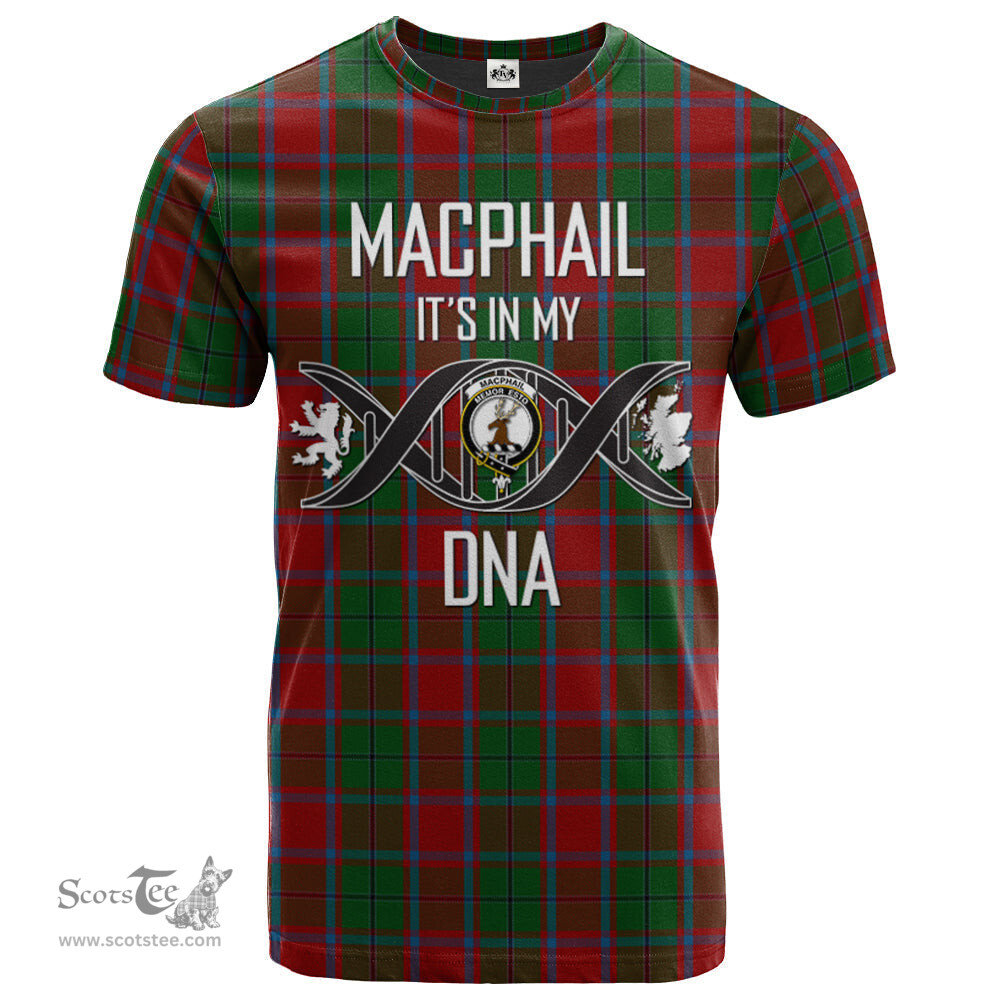Scottish MacPhail Blue Bands Its In My DNA Plaid Family Crest Tartan T Shirt Scottish Plaid Tartan Plaid - ScotsTee - scotstee.com