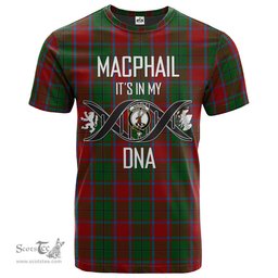 Scottish MacPhail Blue Bands Its In My DNA Plaid Family Crest Tartan T Shirt Scottish Plaid Tartan Plaid - ScotsTee - scotstee.com