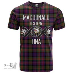Scottish MacDonald Modern Its In My DNA Plaid Family Crest Tartan T Shirt Scottish Plaid Tartan Plaid - ScotsTee - scotstee.com