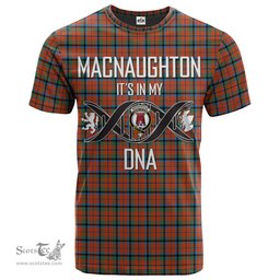 Scottish MacNaughton Ancient Its In My DNA Plaid Family Crest Tartan T Shirt Scottish Plaid Tartan Plaid - ScotsTee - scotstee.com