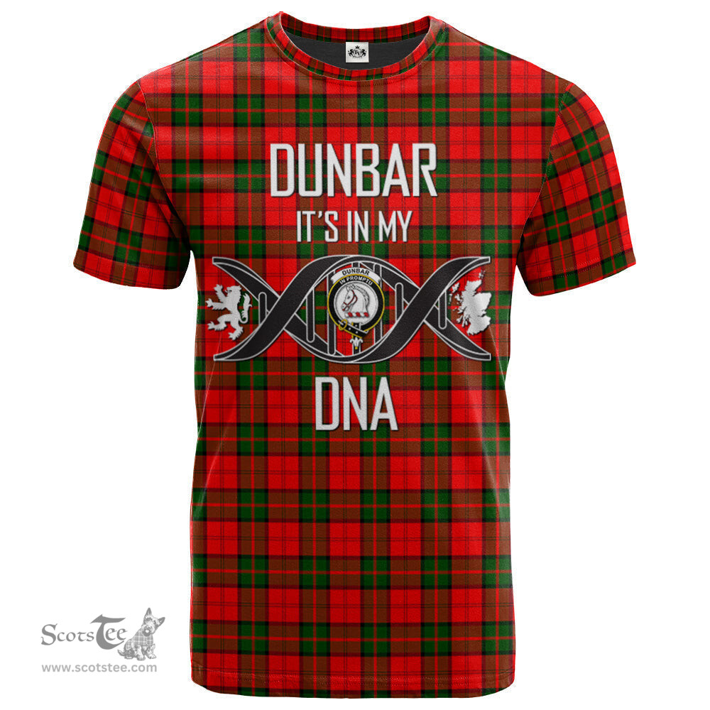 Scottish Dunbar Modern Its In My DNA Plaid Family Crest Tartan T Shirt Scottish Plaid Tartan Plaid - ScotsTee - scotstee.com