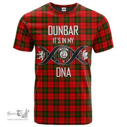 Scottish Dunbar Modern Its In My DNA Plaid Family Crest Tartan T Shirt Scottish Plaid Tartan Plaid - ScotsTee - scotstee.com