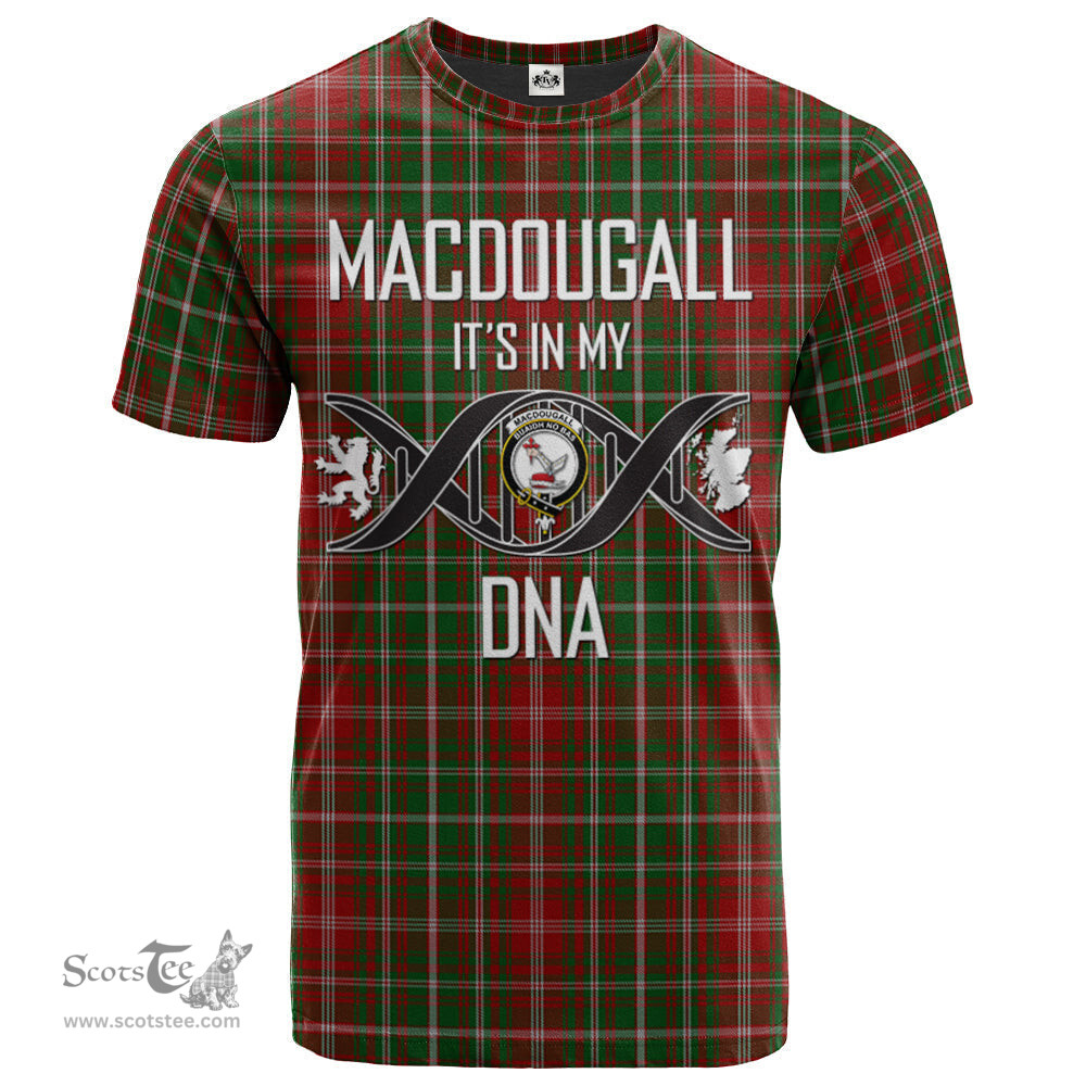 Scottish MacDougall Lochcarron Its In My DNA Plaid Family Crest Tartan T Shirt Scottish Plaid Tartan Plaid - ScotsTee - scotstee.com