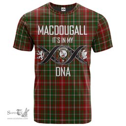 Scottish MacDougall Lochcarron Its In My DNA Plaid Family Crest Tartan T Shirt Scottish Plaid Tartan Plaid - ScotsTee - scotstee.com