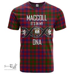Scottish MacColl Hunting Its In My DNA Plaid Family Crest Tartan T Shirt Scottish Plaid Tartan Plaid - ScotsTee - scotstee.com