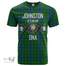 Scottish Johnston (Johnstone) 01 Its In My DNA Plaid Family Crest Tartan T Shirt Scottish Plaid Tartan Plaid - ScotsTee - scotstee.com