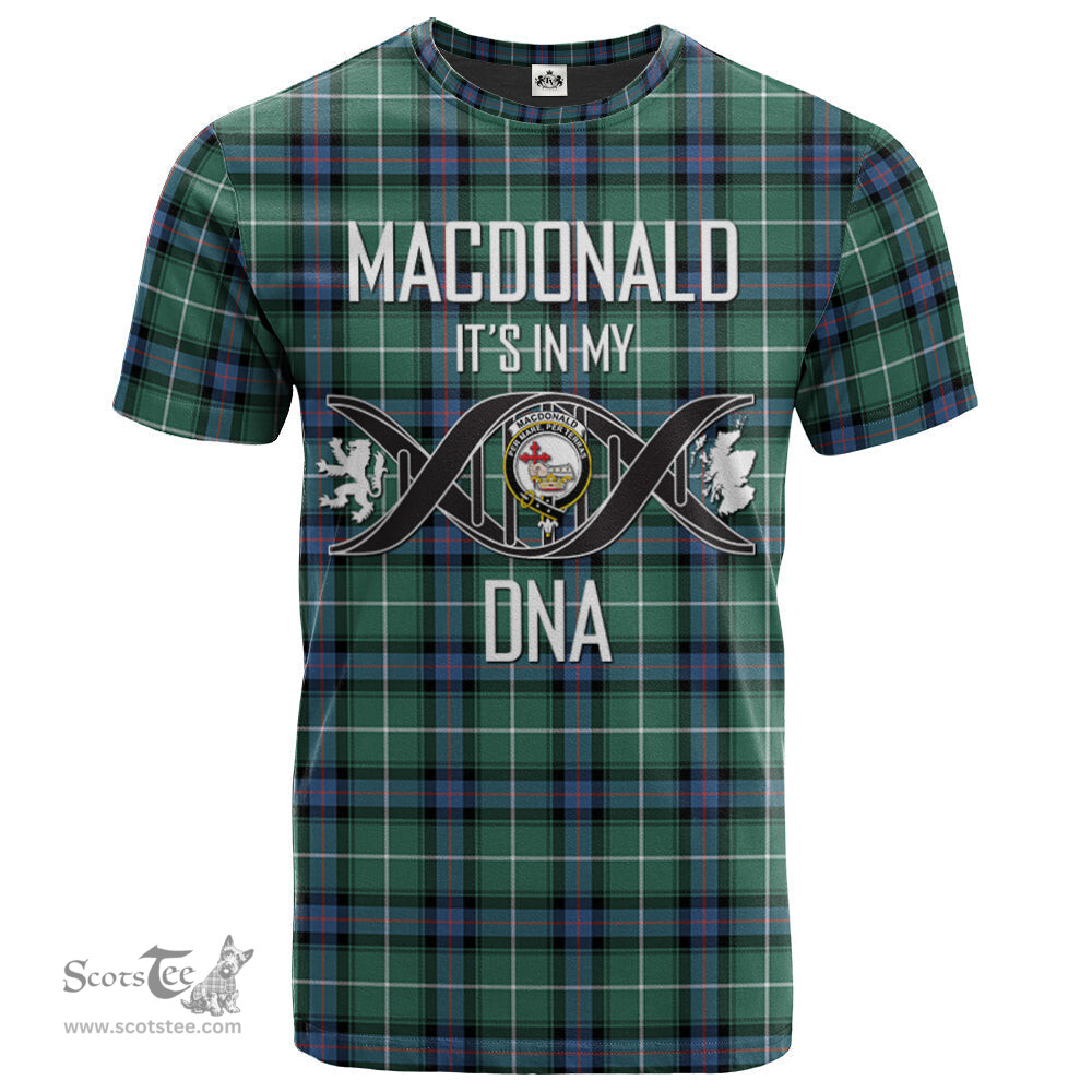 Scottish MacDonald of the Isles Hunting Ancient Its In My DNA Plaid Family Crest Tartan T Shirt Scottish Plaid Tartan Plaid - ScotsTee - scotstee.com