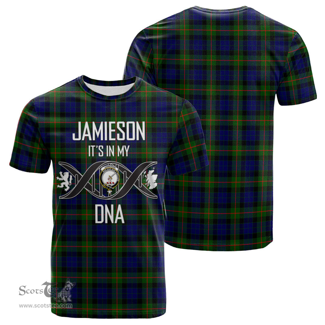 Scottish Jamieson Its In My DNA Plaid Family Crest Tartan T Shirt Scottish Plaid Tartan Plaid - ScotsTee - scotstee.com