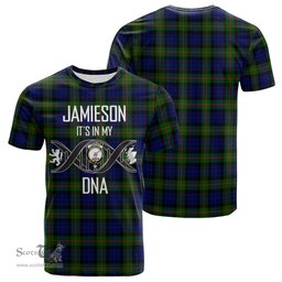 Scottish Jamieson Its In My DNA Plaid Family Crest Tartan T Shirt Scottish Plaid Tartan Plaid - ScotsTee - scotstee.com