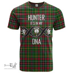 Scottish Hunter Wilsons Its In My DNA Plaid Family Crest Tartan T Shirt Scottish Plaid Tartan Plaid - ScotsTee - scotstee.com