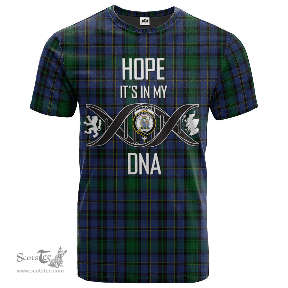 Scottish Hope (Vere - Weir) 03 Its In My DNA Plaid Family Crest Tartan T Shirt Scottish Plaid Tartan Plaid - ScotsTee - scotstee.com