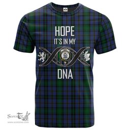 Scottish Hope (Vere - Weir) 03 Its In My DNA Plaid Family Crest Tartan T Shirt Scottish Plaid Tartan Plaid - ScotsTee - scotstee.com
