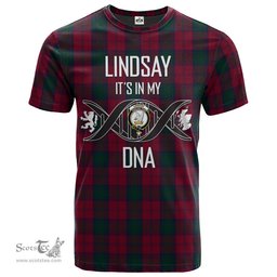 Scottish Lindsay 01 Its In My DNA Plaid Family Crest Tartan T Shirt Scottish Plaid Tartan Plaid - ScotsTee - scotstee.com