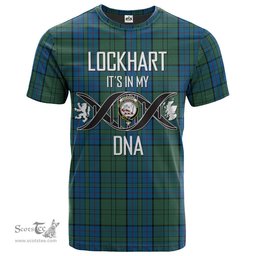 Scottish Lockhart Its In My DNA Plaid Family Crest Tartan T Shirt Scottish Plaid Tartan Plaid - ScotsTee - scotstee.com
