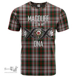 Scottish MacDuff Dress 03 Its In My DNA Plaid Family Crest Tartan T Shirt Scottish Plaid Tartan Plaid - ScotsTee - scotstee.com