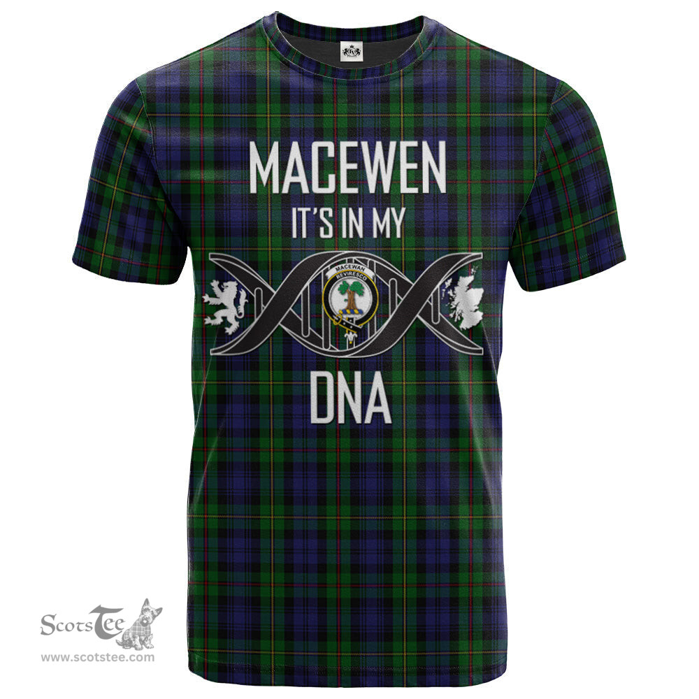 Scottish MacEwen - MacEwan 03 Its In My DNA Plaid Family Crest Tartan T Shirt Scottish Plaid Tartan Plaid - ScotsTee - scotstee.com