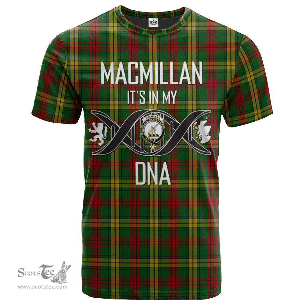 Scottish MacMillan 02 Its In My DNA Plaid Family Crest Tartan T Shirt Scottish Plaid Tartan Plaid - ScotsTee - scotstee.com