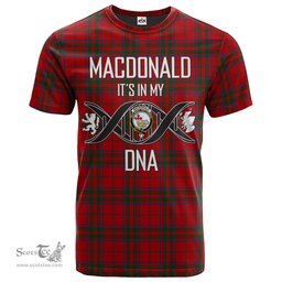 Scottish MacDonald 02 Its In My DNA Plaid Family Crest Tartan T Shirt Scottish Plaid Tartan Plaid - ScotsTee - scotstee.com
