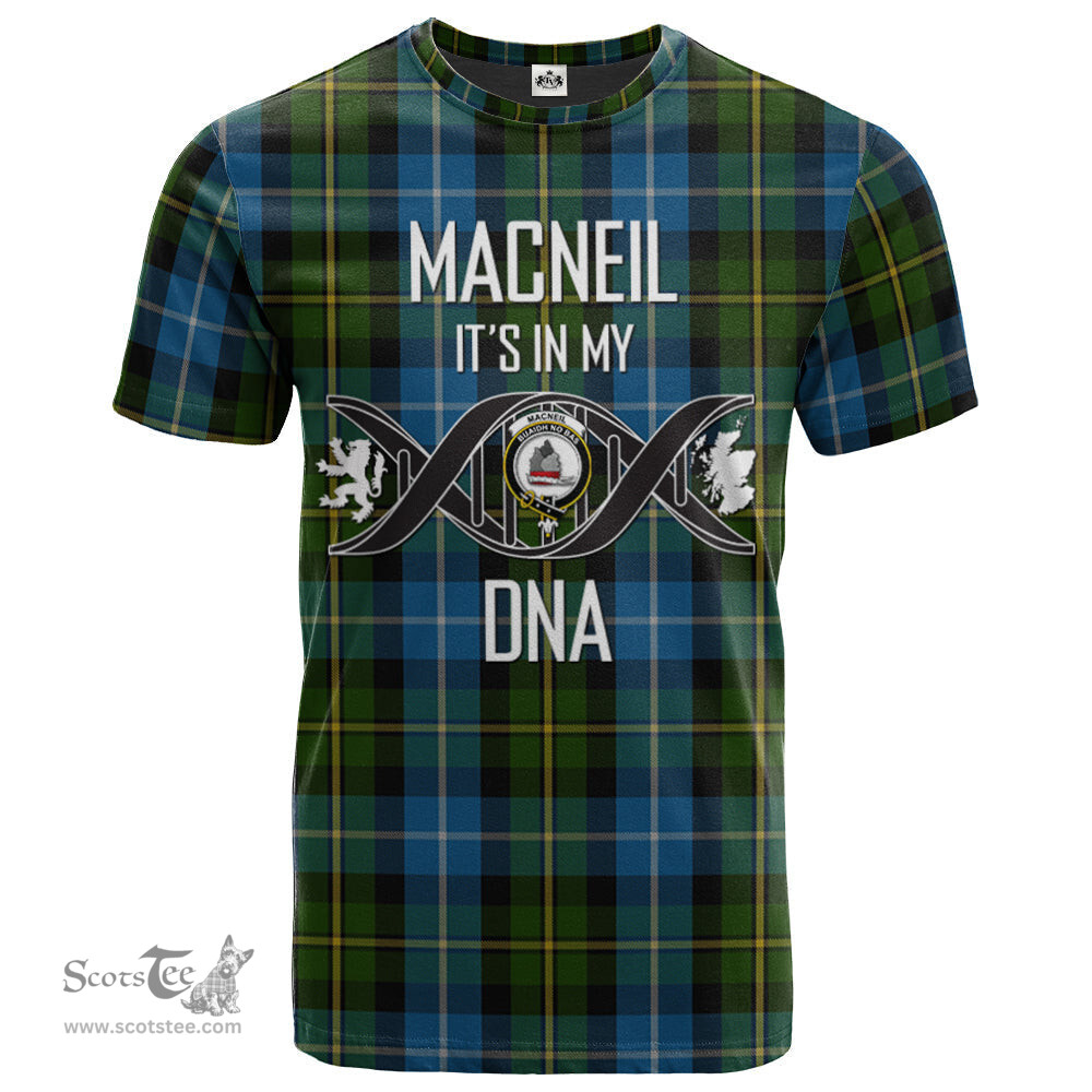 Scottish MacNeil of Barra Its In My DNA Plaid Family Crest Tartan T Shirt Scottish Plaid Tartan Plaid - ScotsTee - scotstee.com