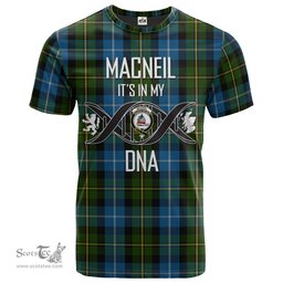 Scottish MacNeil of Barra Its In My DNA Plaid Family Crest Tartan T Shirt Scottish Plaid Tartan Plaid - ScotsTee - scotstee.com