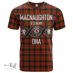 Scottish MacNaughton 02 Its In My DNA Plaid Family Crest Tartan T Shirt Scottish Plaid Tartan Plaid - ScotsTee - scotstee.com