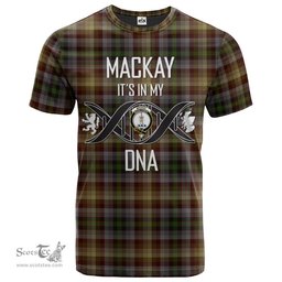 Scottish MacKay of Strathnaver Its In My DNA Plaid Family Crest Tartan T Shirt Scottish Plaid Tartan Plaid - ScotsTee - scotstee.com