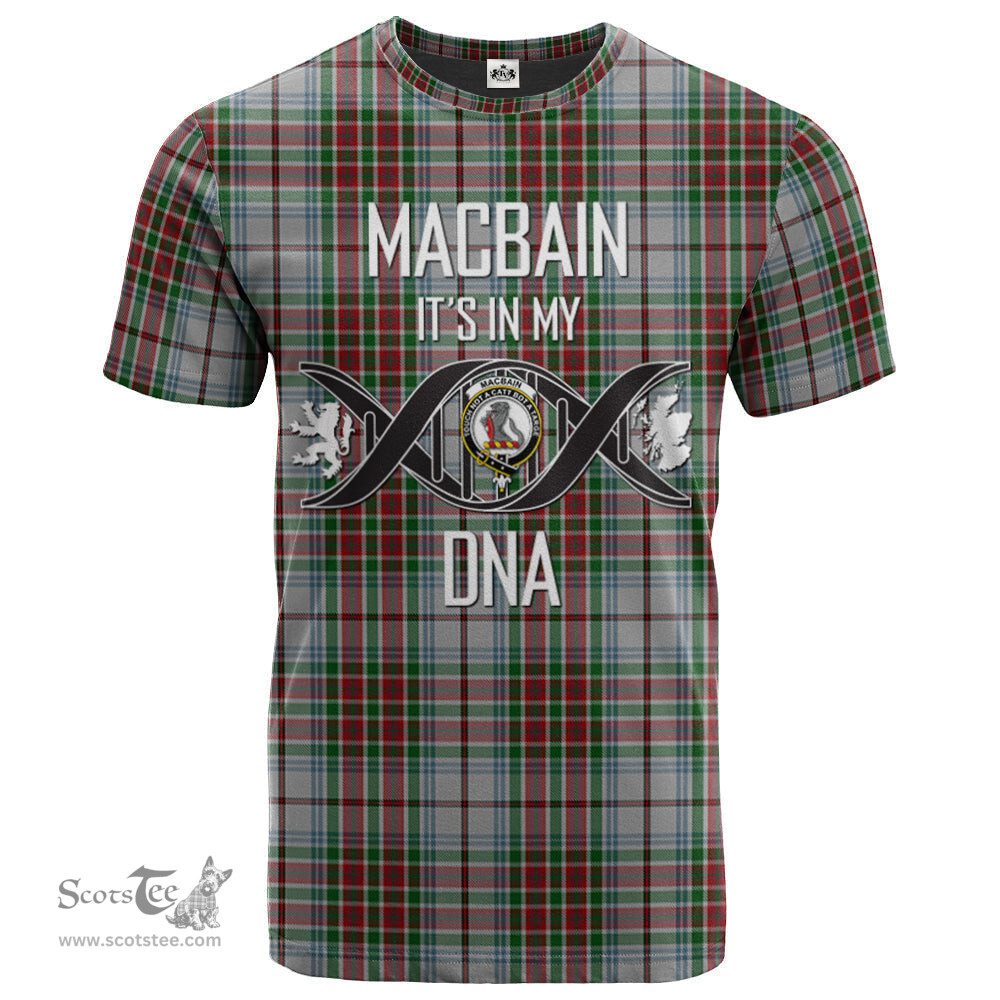 Scottish Macbain Dress Its In My DNA Plaid Family Crest Tartan T Shirt Scottish Plaid Tartan Plaid - ScotsTee - scotstee.com