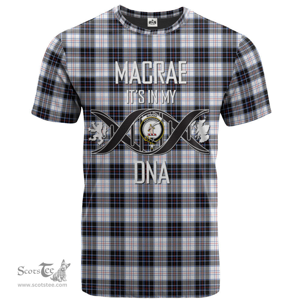 Scottish MacRae Dress Modern Its In My DNA Plaid Family Crest Tartan T Shirt Scottish Plaid Tartan Plaid - ScotsTee - scotstee.com