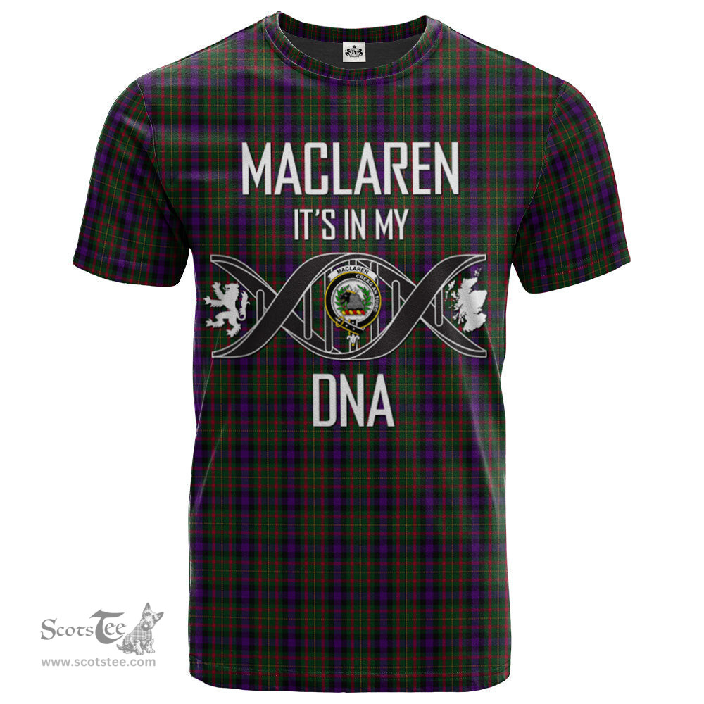 Scottish MacLaren 02 Its In My DNA Plaid Family Crest Tartan T Shirt Scottish Plaid Tartan Plaid - ScotsTee - scotstee.com
