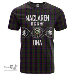 Scottish MacLaren 02 Its In My DNA Plaid Family Crest Tartan T Shirt Scottish Plaid Tartan Plaid - ScotsTee - scotstee.com