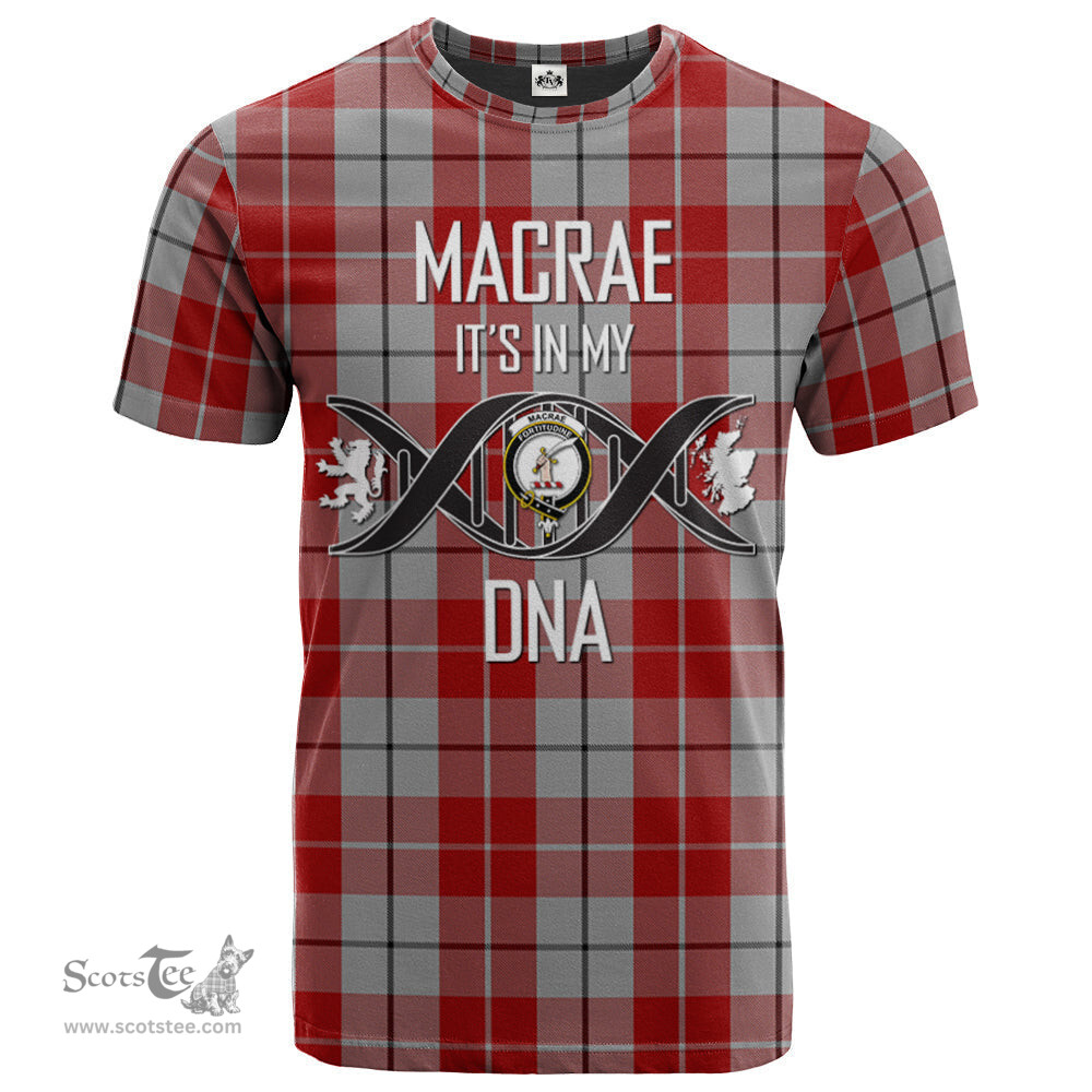 Scottish MacRae of Conchra 02 Its In My DNA Plaid Family Crest Tartan T Shirt Scottish Plaid Tartan Plaid - ScotsTee - scotstee.com