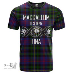 Scottish MacCallum of Berwick Its In My DNA Plaid Family Crest Tartan T Shirt Scottish Plaid Tartan Plaid - ScotsTee - scotstee.com