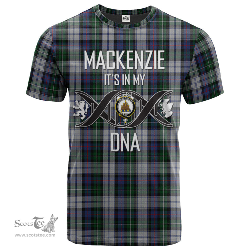 Scottish MacKenzie Dress 04 Its In My DNA Plaid Family Crest Tartan T Shirt Scottish Plaid Tartan Plaid - ScotsTee - scotstee.com